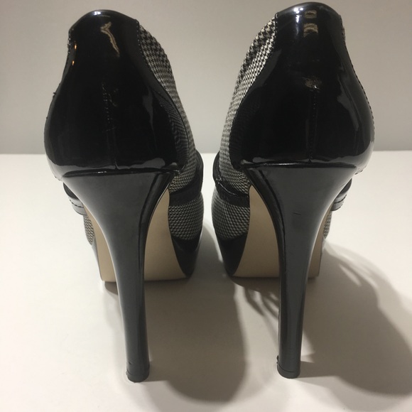 Madden Girl Mar Jane Vexxx Houndstooth Platforms 9 - Picture 5 of 7